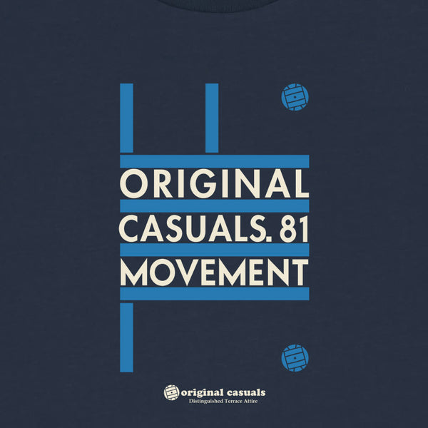 81 Movement - Navy T-shirt