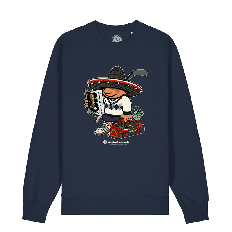Original Casuals 'Mr Swagger WC26' Navy Sweatshirt