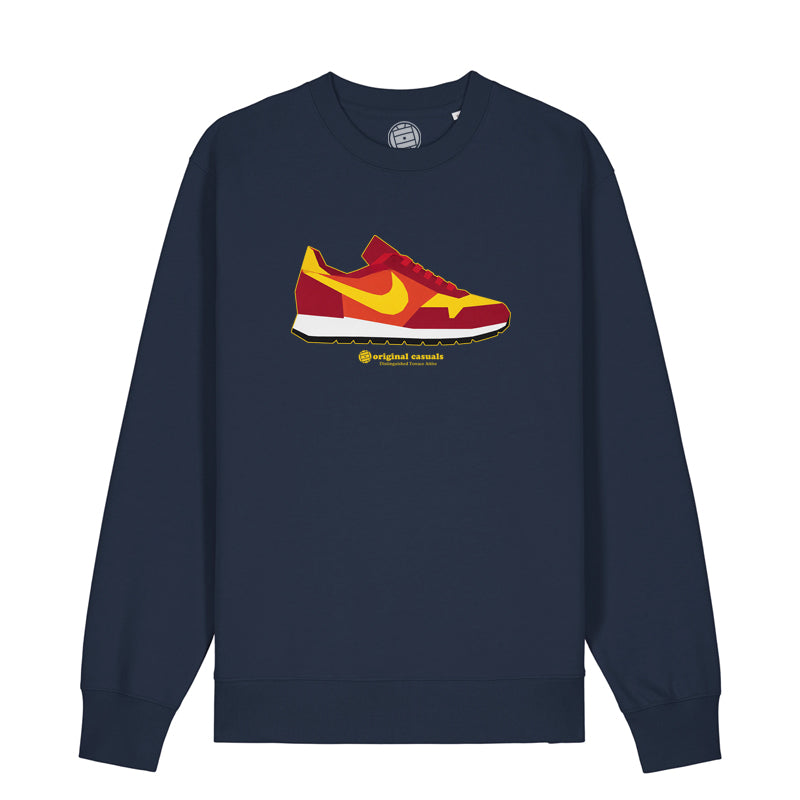 Omega Geometric - Navy Sweatshirt
