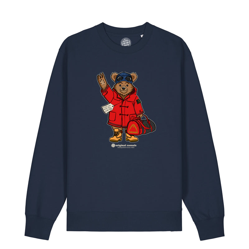 Please Look After This Casual - Navy Sweatshirt