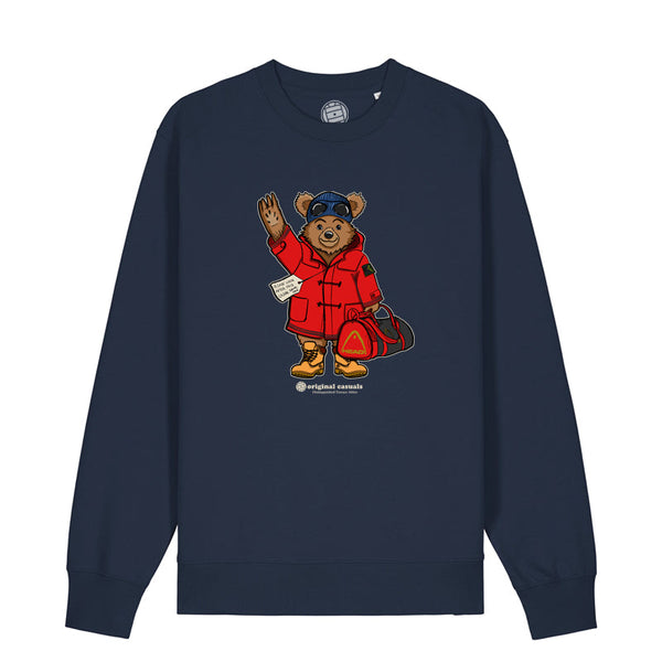 Please Look After This Casual - Navy Sweatshirt