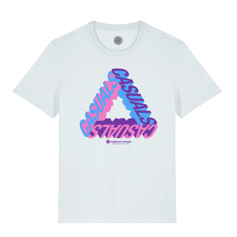 Casuals Triangle - Ice-Blue T-Shirt