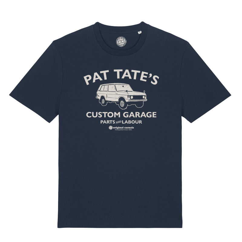 Pat Tate's Custom Garage - Navy T-Shirt