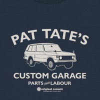 Pat Tate's Custom Garage - Navy T-Shirt