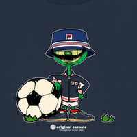 Casual Pique - Navy T-Shirt