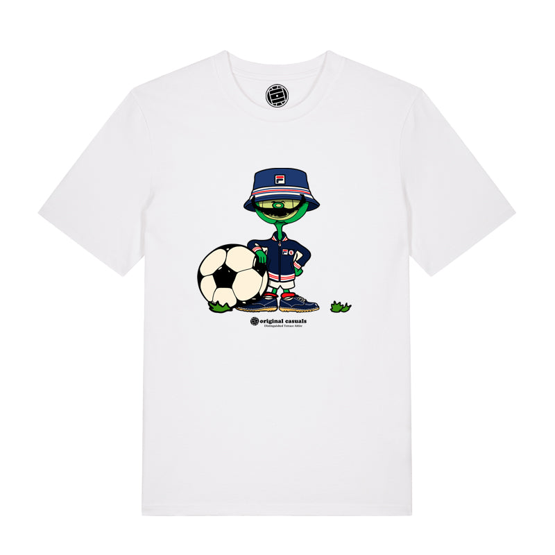 Casual Pique - White T-Shirt