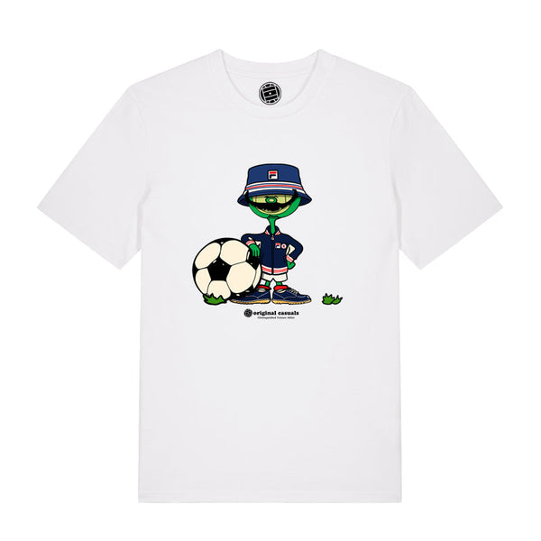 Casual Pique - White T-Shirt