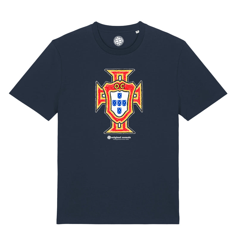 Portugal Crayon - Navy T-Shirt