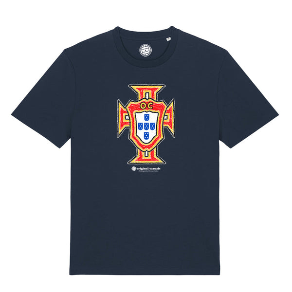 Portugal Crayon - Navy T-Shirt