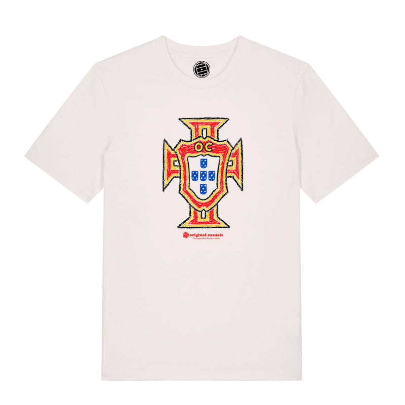 Portugal Crayon - Vintage White T-Shirt