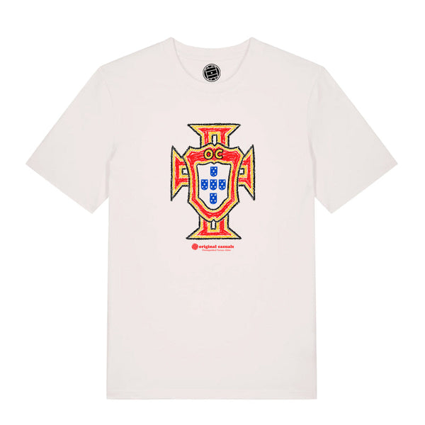 Portugal Crayon - Vintage White T-Shirt
