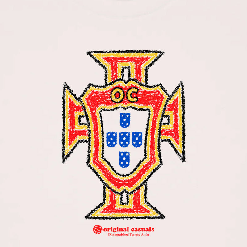 Portugal Crayon - Vintage White T-Shirt