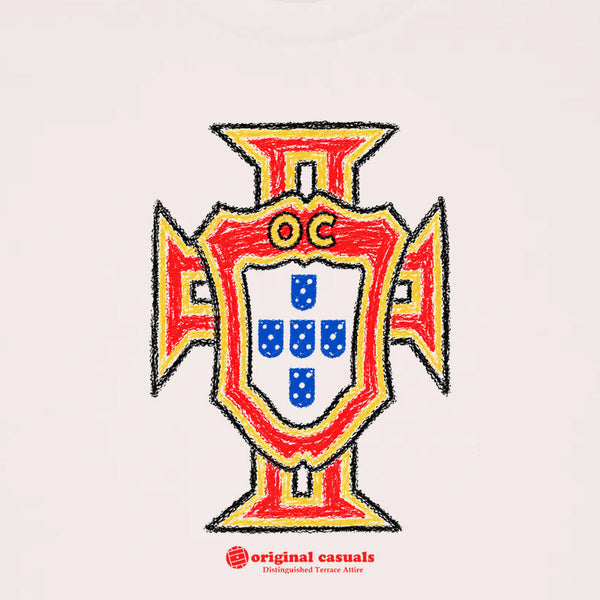Portugal Crayon - Vintage White T-Shirt