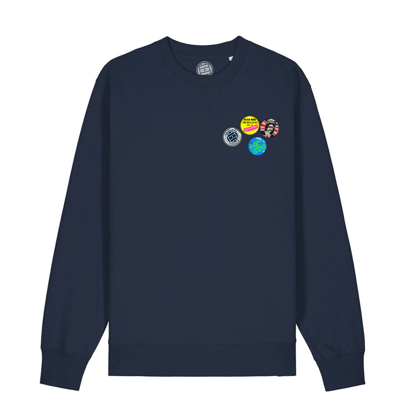 Never Mind The - Navy Sweatshirt