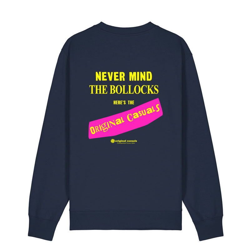 Never Mind The - Navy Sweatshirt