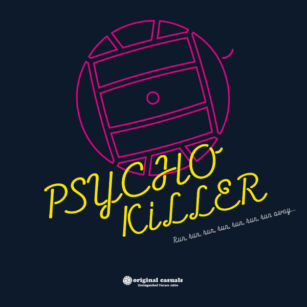 'Psycho Killer' Navy T-shirt