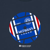 Get Stripped - The Gers - Navy T-shirt