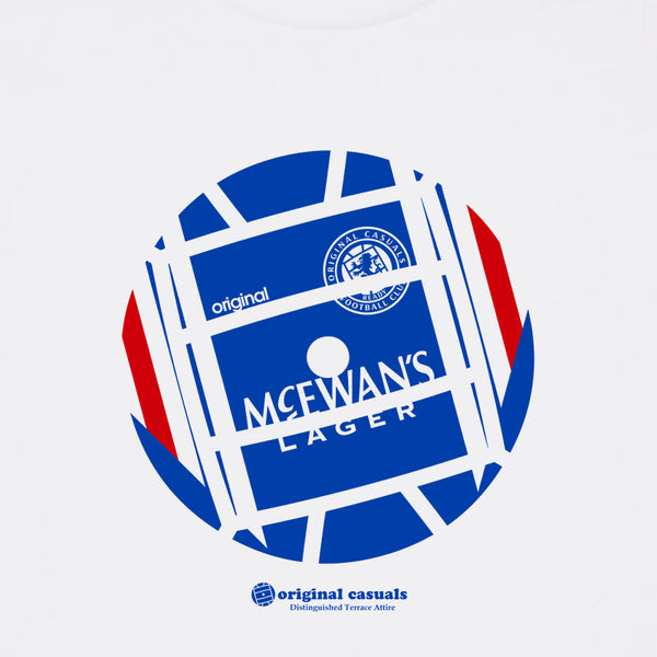 Get Stripped - The Gers - White T-shirt