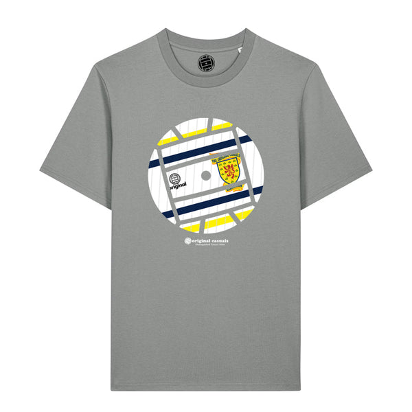 Scotland 90 Away - MIsty Grey T-Shirt