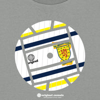 Scotland 90 Away - MIsty Grey T-Shirt