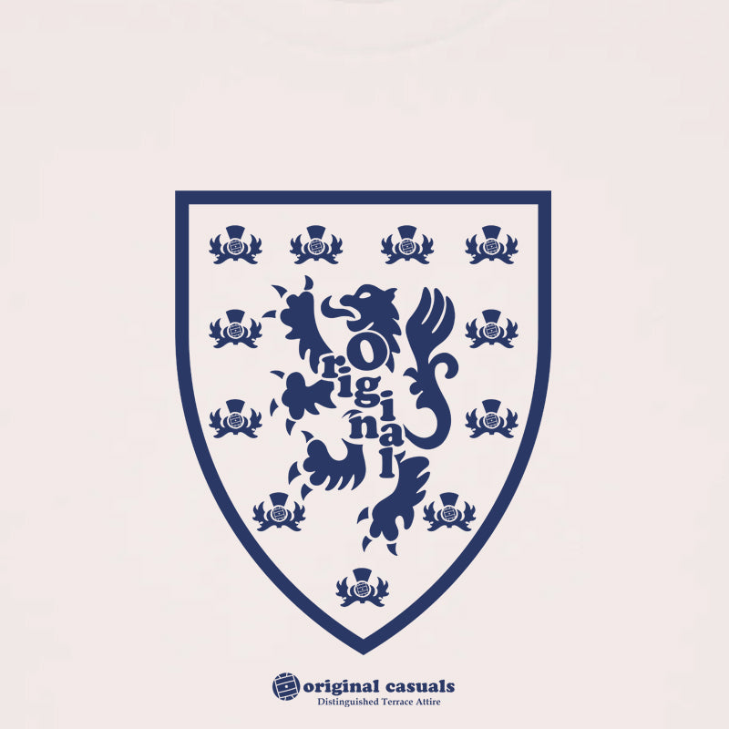 Original Casuals - Vintage white Scotland crest