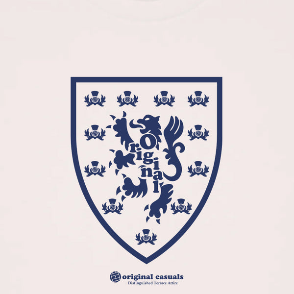 Original Casuals - Vintage white Scotland crest