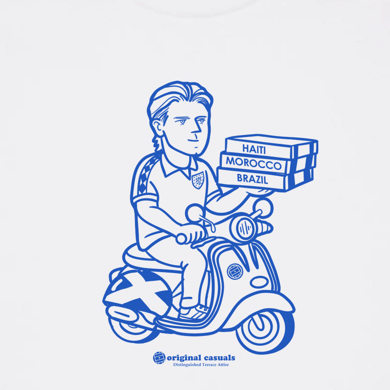 The Delivery Driver - White T-shirt
