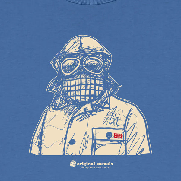 Matchday Scribble - Mid-Blue T-shirt