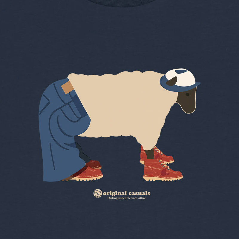 Terrace Sheep - Navy T-shirt