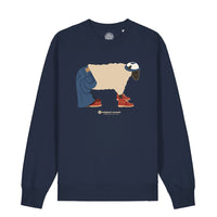 Terrace Sheep - Navy Sweatshirt