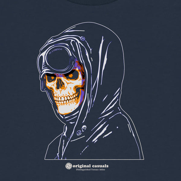Terrace Skull - Navy T-shirt