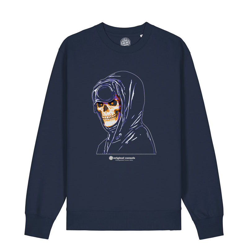Terrace Skull - Navy Sweatshirt