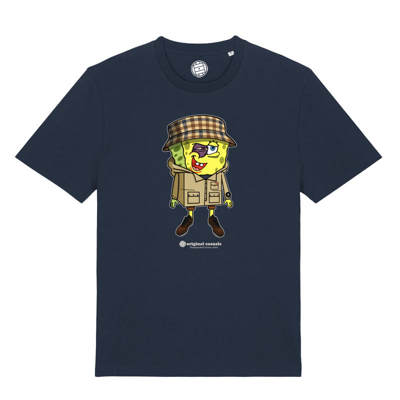 Casual Squarepants - Navy T-shirt