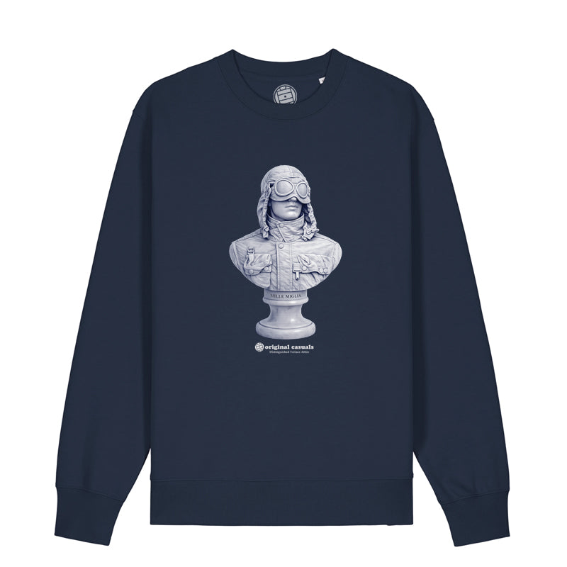 The Casual Thinker - Navy Sweatshirt