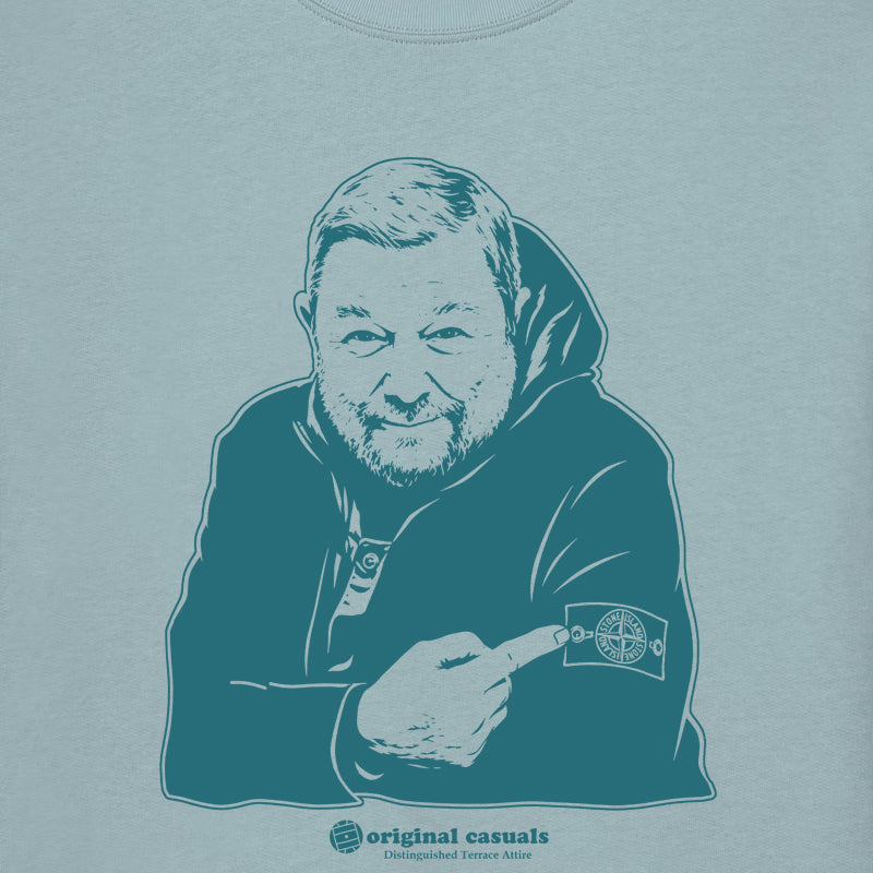 The Maestro - Pebble Blue T-shirt