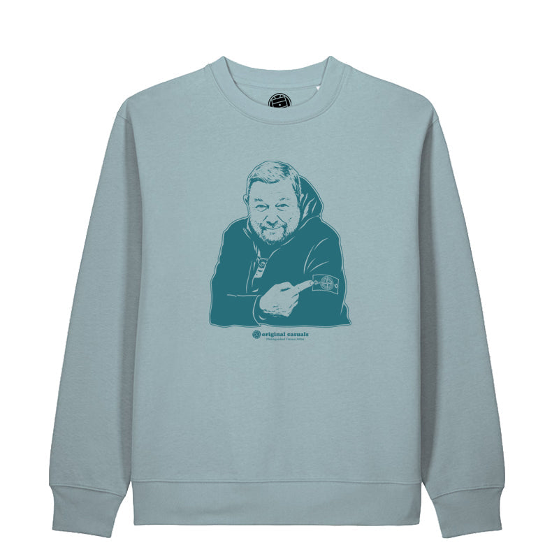 The Maestro - Pebble Blue Sweatshirt