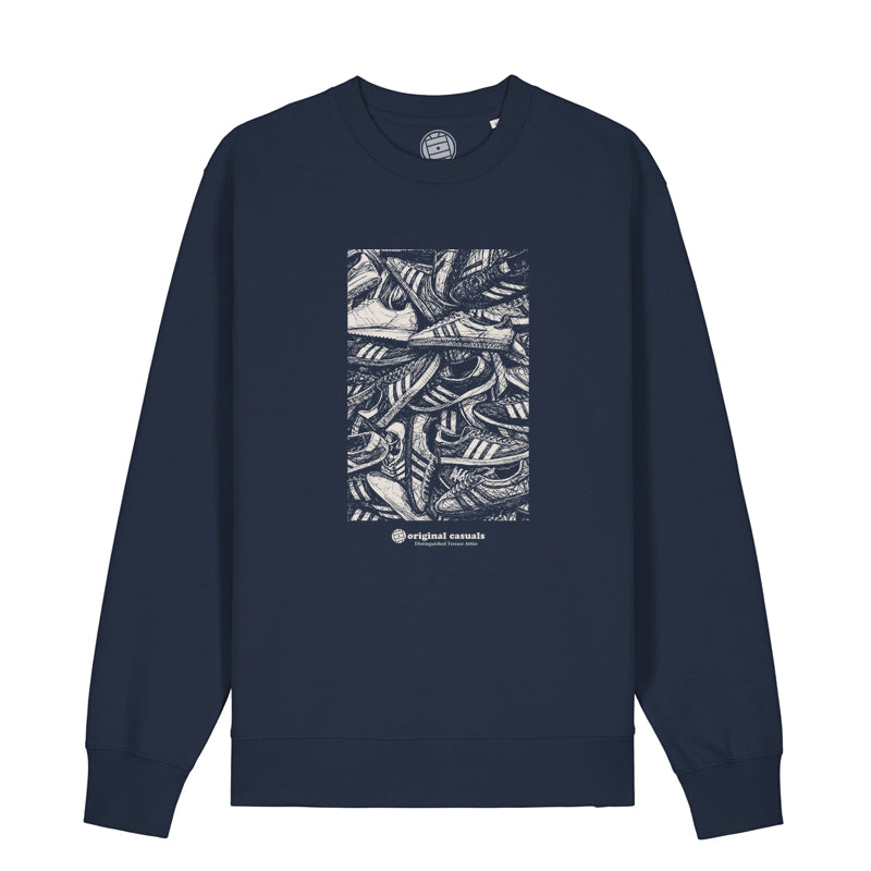 Terrace Collage - Navy Sweatshirt