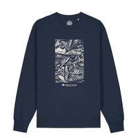 Terrace Collage - Navy Sweatshirt