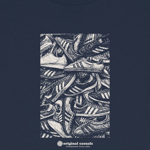 Terrace Collage - Navy Sweatshirt