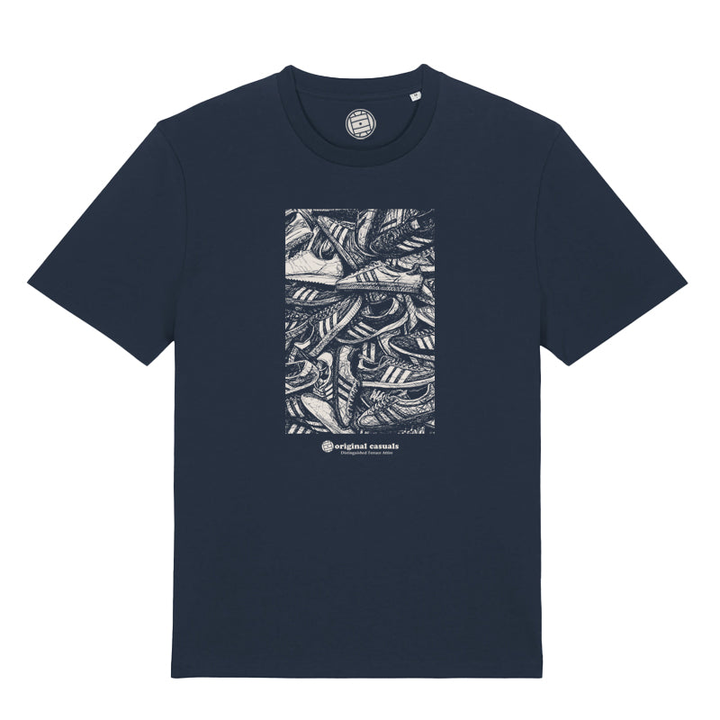 Terrace Collage - Navy T-Shirt
