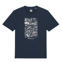 Terrace Collage - Navy T-Shirt