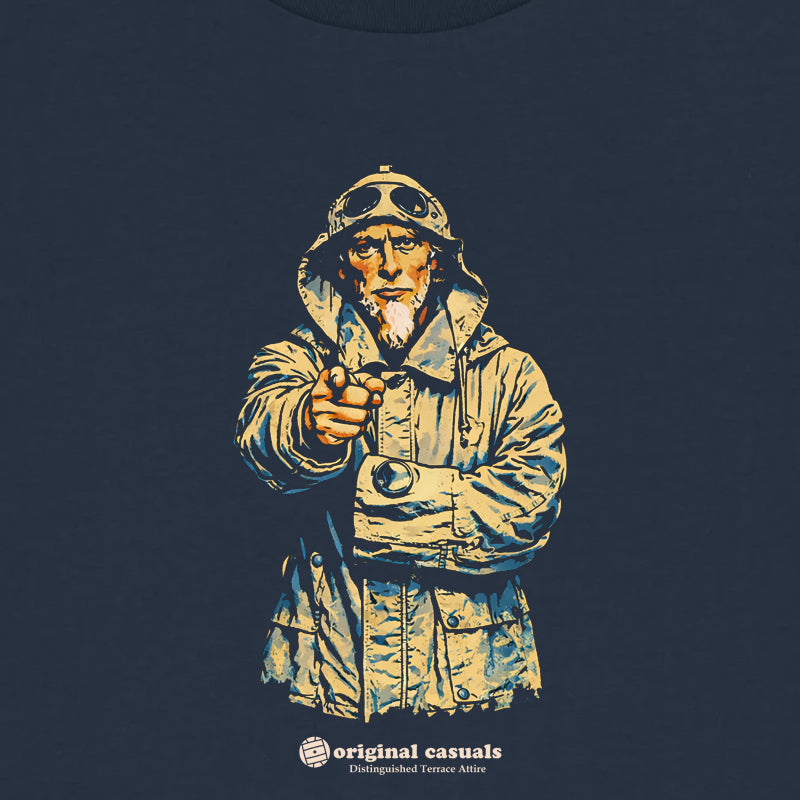 Uncle Casual Sam - Navy T-Shirt