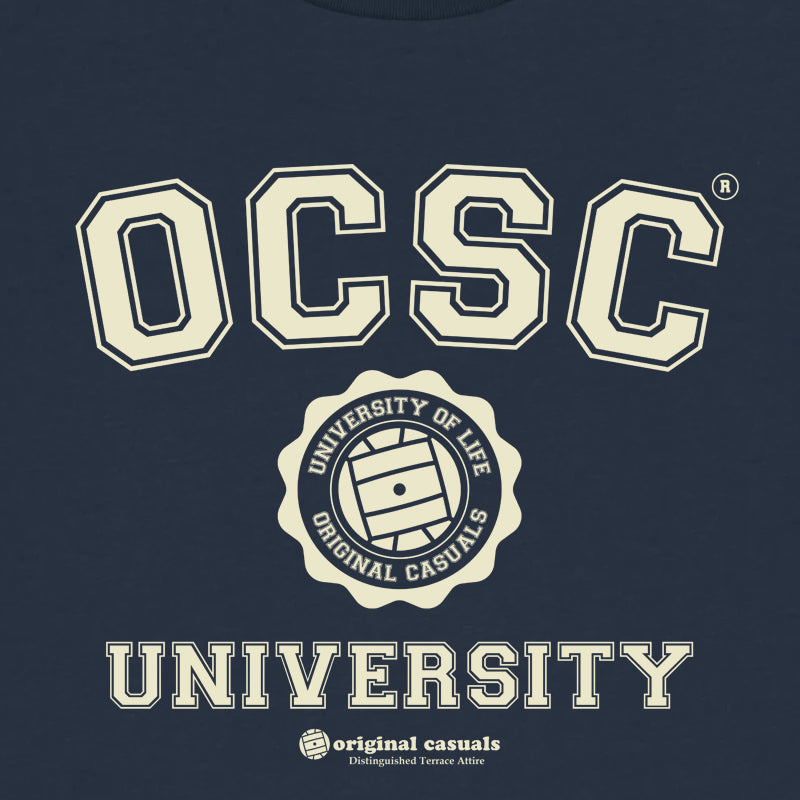 University Of Casuals - Navy T-shirt