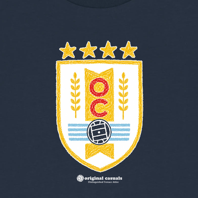 Uruguay Stars - Navy T-Shirt