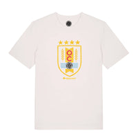 Uruguay Stars - Vintage White T-Shirt