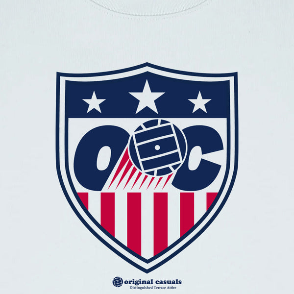 Stars, Stripes & Soccer - Ice-Blue Sweatshirt