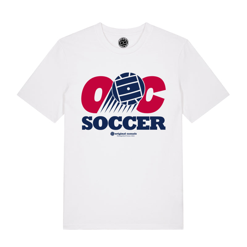 OC Soccer 80s - White T-Shirt