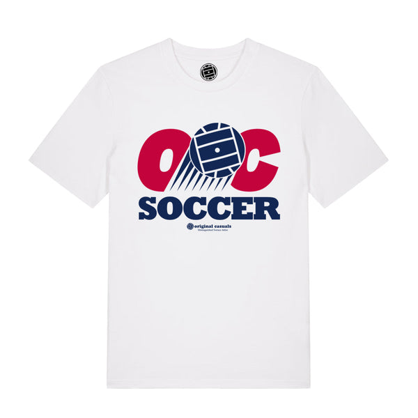 OC Soccer 80s - White T-Shirt