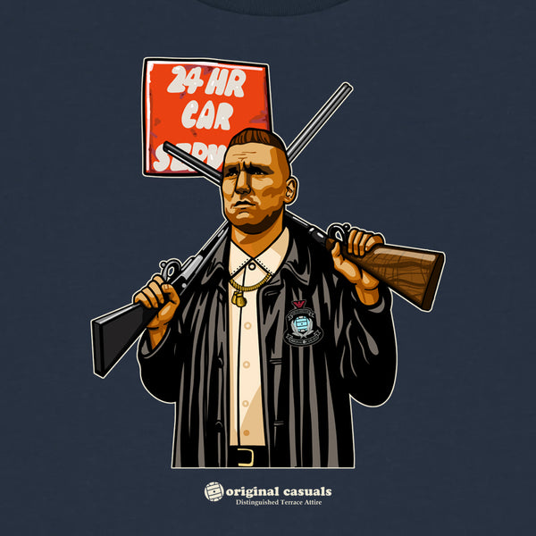 Psycho Casual - Navy T-shirt