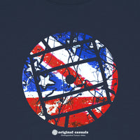 Waterfall - Navy T-shirt